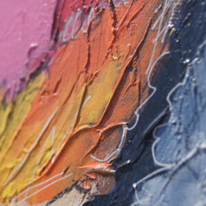 peintures abstraites colorées